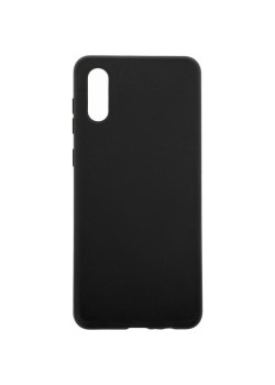 Чехол (клип-кейс) BoraSCO для Samsung Galaxy A02 Silicone Case черный (39906)