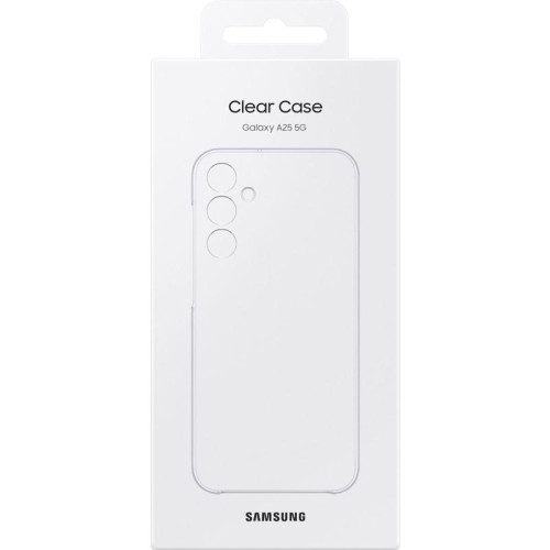 Чехол (клип-кейс) Samsung для Samsung Galaxy A25 Clear Case A25 прозрачный (EF-QA256CTEGRU)