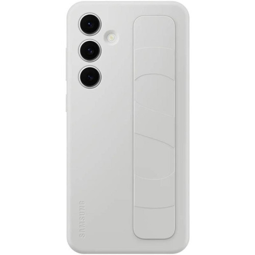 Чехол (клип-кейс) Samsung для Samsung Galaxy S24 FE Standing Grip Case S24FE серый (EF-GS721CJEGRU) Чехол (клип-кейс) Samsung для Samsung Galaxy S24 FE Standing Grip Case S24FE серый (EF-GS721CJEGRU)