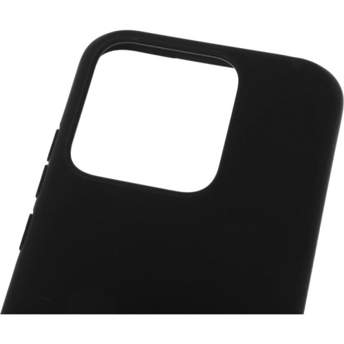 Чехол (клип-кейс) BoraSCO для Xiaomi Redmi 10A Silicone Case черный (70445)