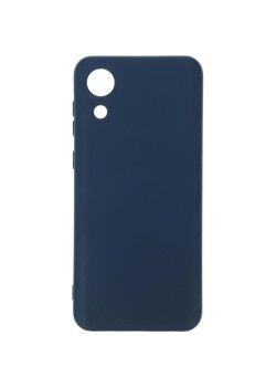 Чехол (клип-кейс) BoraSCO для Samsung Galaxy A03 Core Microfiber Case синий (40946)
