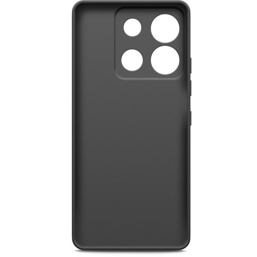 Чехол (клип-кейс) BoraSCO для Infinix Smart 7 Plus Silicone Case черный (72269)