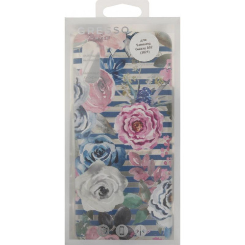 Чехол (клип-кейс) Gresso для Samsung Galaxy A02 Air прозрачный/рисунок (GR17AAAE9164)