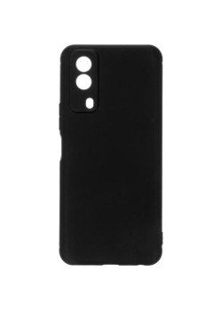 Чехол (клип-кейс) BoraSCO для Vivo Y53S Silicone Case черный (40725)