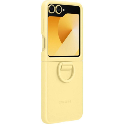 Чехол (клип-кейс) Samsung для Samsung Galaxy Z Flip6 Silicone Case Flip 6 (F741) желтый (EF-PF741TYEGRU)