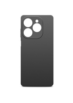 Чехол (клип-кейс) BoraSCO для Tecno Spark 20 Pro Silicone Case черный (72530)