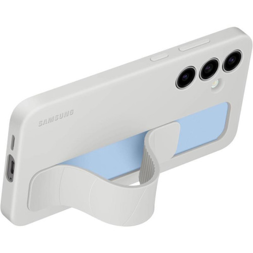 Чехол (клип-кейс) Samsung для Samsung Galaxy S24 FE Standing Grip Case S24FE серый (EF-GS721CJEGRU) Чехол (клип-кейс) Samsung для Samsung Galaxy S24 FE Standing Grip Case S24FE серый (EF-GS721CJEGRU)