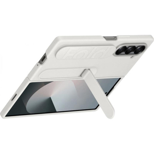 Чехол (клип-кейс) Samsung для Samsung Galaxy Z Fold6 Silicone Case Fold 6 (F956) белый (EF-MF956TWEGRU)