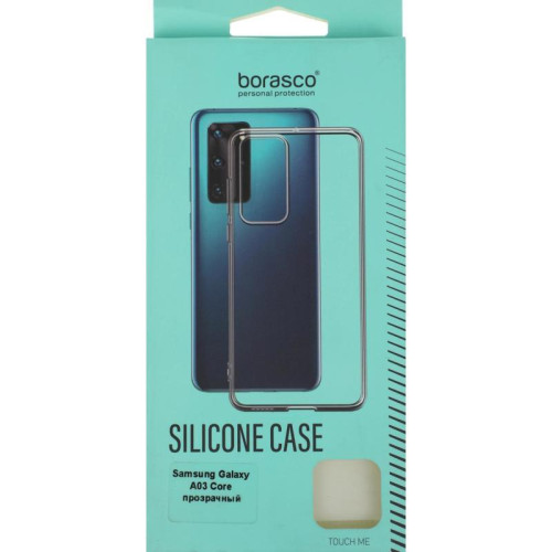 Чехол (клип-кейс) BoraSCO для Samsung Galaxy A03 Core прозрачный (40943) Чехол (клип-кейс) BoraSCO для Samsung Galaxy A03 Core прозрачный (40943)