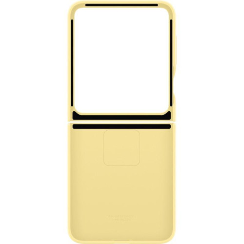 Чехол (клип-кейс) Samsung для Samsung Galaxy Z Flip6 Silicone Case Flip 6 (F741) желтый (EF-PF741TYEGRU)