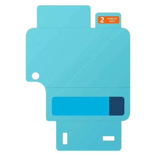 Защитная пленка для экрана Samsung прозрачный для Samsung Galaxy Z Flip6 прозрачная 2шт. (EF-UF741CTEGRU)