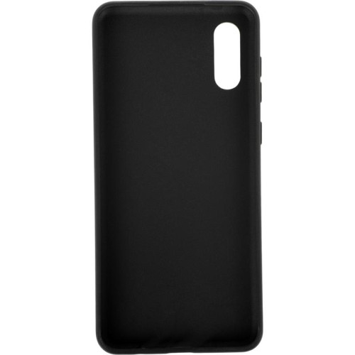 Чехол (клип-кейс) BoraSCO для Samsung Galaxy A02 Silicone Case черный (39906)