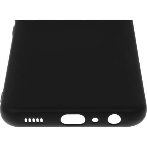 Чехол (клип-кейс) BoraSCO для Samsung Galaxy A03 Core Microfiber Case черный (40947)