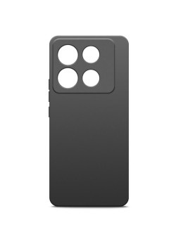 Чехол (клип-кейс) BoraSCO для Infinix Note 40 Silicone Case черный (73182)