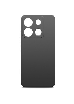 Чехол (клип-кейс) BoraSCO для Infinix Smart 7 Plus Silicone Case черный (72269)