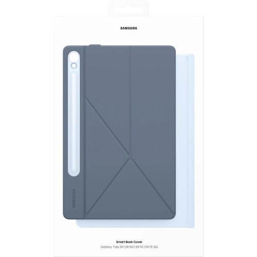 Чехол Samsung для Samsung Galaxy Tab S9/ S9 FE/ S10 FE Smart Book Cover поликарбонат/полиуретан голубой (EF-BX710PLEGRU)