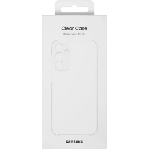 Чехол (клип-кейс) Samsung для Samsung Galaxy A15 Clear Case A15 прозрачный (EF-QA156CTEGRU)