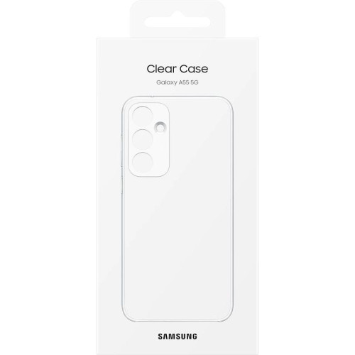 Чехол (клип-кейс) Samsung для Samsung Galaxy A55 Clear Case A55 прозрачный (EF-QA556CTEGRU)