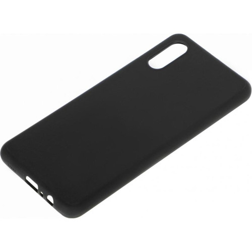 Чехол (клип-кейс) BoraSCO для Samsung Galaxy A02 Silicone Case черный (39906)