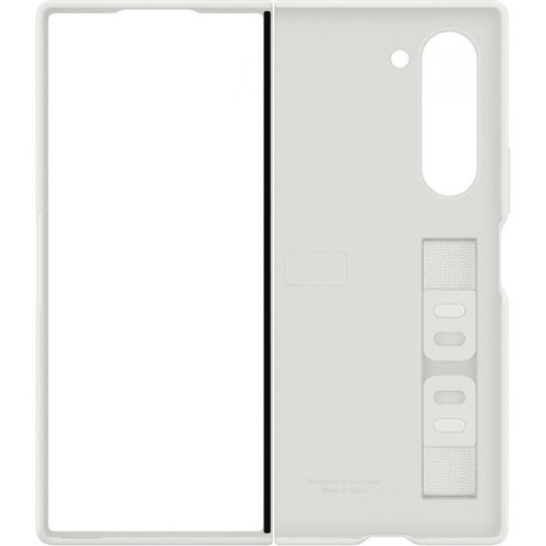 Чехол (клип-кейс) Samsung для Samsung Galaxy Z Fold6 Silicone Case Fold 6 (F956) белый (EF-MF956TWEGRU)