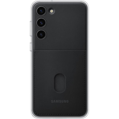 Чехол (клип-кейс) Samsung для Samsung Galaxy S23+ Frame Case черный (EF-MS916CBEGRU)