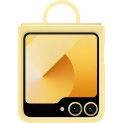 Чехол (клип-кейс) Samsung для Samsung Galaxy Z Flip6 Silicone Case Flip 6 (F741) желтый (EF-PF741TYEGRU)