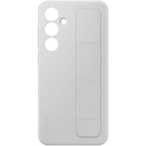 Чехол (клип-кейс) Samsung для Samsung Galaxy S24 FE Standing Grip Case S24FE серый (EF-GS721CJEGRU)