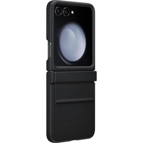 Чехол (клип-кейс) Samsung для Samsung Galaxy Z Flip5 Flap Eco-Leather Case B5 черный (EF-VF731PBEGRU) Чехол (клип-кейс) Samsung для Samsung Galaxy Z Flip5 Flap Eco-Leather Case B5 черный (EF-VF731PBEGRU)
