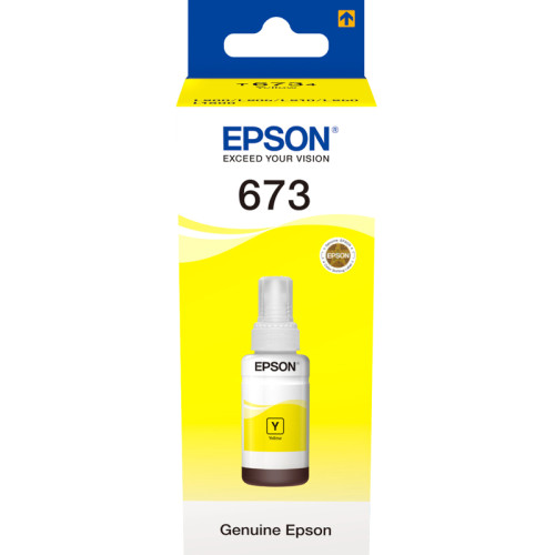 Чернила/ Epson Yellow ink for L800