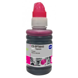 -/ Чернила Cactus CS-EPT6643 T6643 пурпурный 100мл для Epson L100/L110/L120/L132/L200/L210/L222/L300/L3