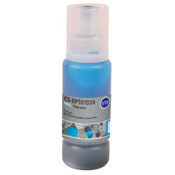 -/ Чернила Cactus CS-EPT07D24 115C голубой70мл для Epson ECOTANK L8160/8180