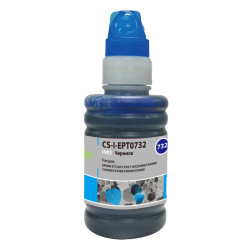 -/ Чернила Cactus CS-I-EPT0732 голубой 100мл для Epson St С79/C110/СХ3900/CX4900/CX5900