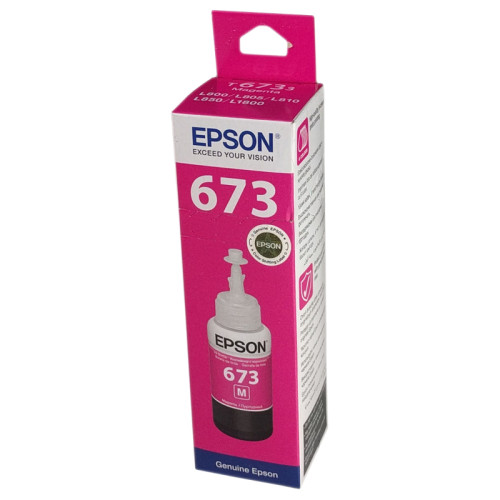 Чернила/ Epson 673 EcoTank Ink Magenta