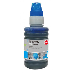 Чернила Cactus GI-490 голубой, 100 мл, для Canon Pixma G1400/G2400/G3400 (CS-GI490C)