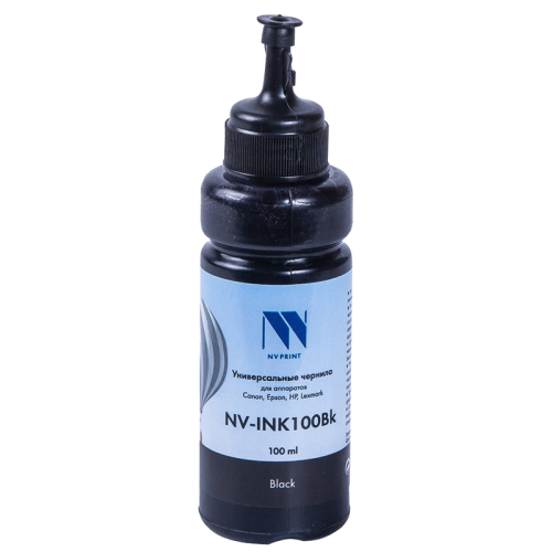 -/ Чернила NVP универсальные на водной основе для Сanon, Epson, НР, Lexmark (100 ml) Black