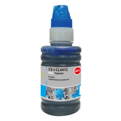 -/ Чернила Cactus CS-I-CL441C голубой 100мл для Canon Pixma MG2140/MG3140