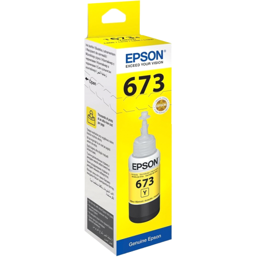 Чернила/ Epson 673 EcoTank Ink yellow