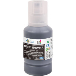 Чернила G&G GG-C13T03V14A 101BK черный пигментный, 127 мл, для Epson L4150/L4160/L6160/L6170