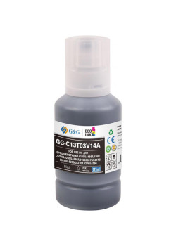 Чернила G&G GG-C13T03V14A 101BK черный пигментный, 127 мл, для Epson L4150/L4160/L6160/L6170