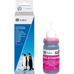 Чернила G&G GG-BT5000M пурпурный70мл для Brother HL-T4000DW, DCP-T510W, DCP-T710W, MFC-T810W, MFC-T910DW, MFC-T4500DW, DCP-T420W, DCP-T520W, DCP-T720DW, DCP-T820DW, MFC-T920DW