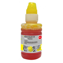 -/ Чернила Cactus CS-I-CL511Y желтый 100мл для Canon Pixma MP240/MP250/MP260/MP270/MP480
