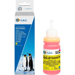 Чернила G&G GG-BT5000Y желтый70мл для Brother HL-T4000DW, DCP-T510W, DCP-T710W, MFC-T810W, MFC-T910DW, MFC-T4500DW, DCP-T420W, DCP-T520W, DCP-T720DW, DCP-T820DW, MFC-T920DW