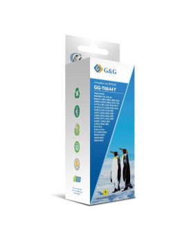 Чернила G&G GG-T6644Y желтый, 100 мл, для Epson L100/L110/L120/L130/L132/L210/L222