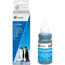 Чернила G&G GG-BT5000C фото голубой70мл для Brother HL-T4000DW, DCP-T510W, DCP-T710W, MFC-T810W, MFC-T910DW, MFC-T4500DW, DCP-T420W, DCP-T520W, DCP-T720DW, DCP-T820DW, MFC-T920DW
