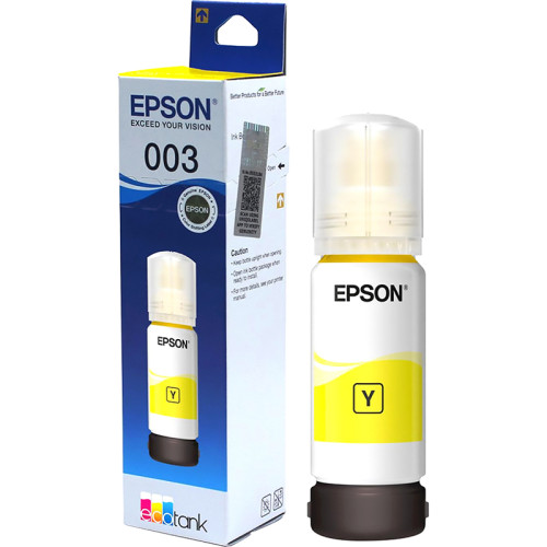 Чернила/ Epson 003 EcoTank Ink Yellow 65ml Чернила/ Epson 003 EcoTank Ink Yellow 65ml
