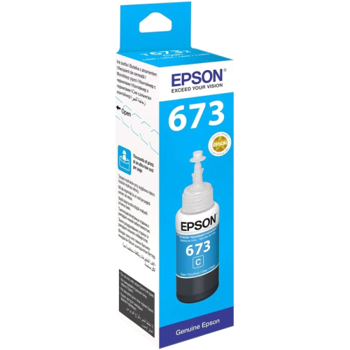 Чернила/ Epson 673 EcoTank Ink Cyan