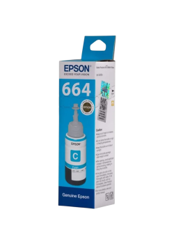 Чернила Epson 664 C13T664298 (аналог C13T66424A) голубой 70мл для Epson L100