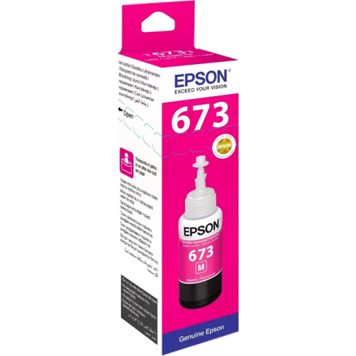 Чернила/ Epson 673 EcoTank Ink Magenta