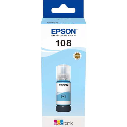 Чернила/ EPSON 108 LIGHT CYAN INK Чернила/ EPSON 108 LIGHT CYAN INK