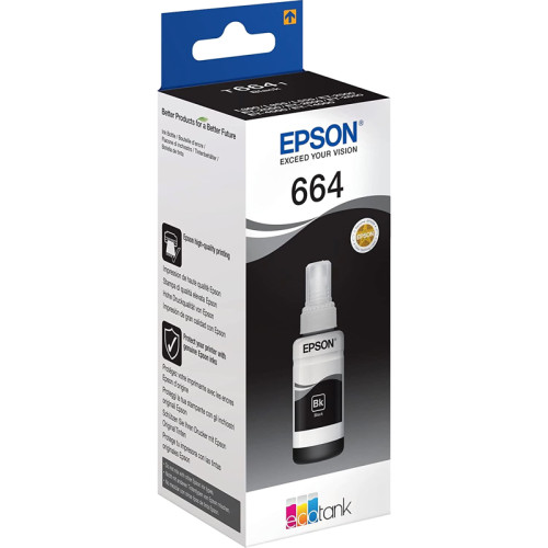 Чернила/ Epson L100 Black ink bottle 70ml Чернила/ Epson L100 Black ink bottle 70ml